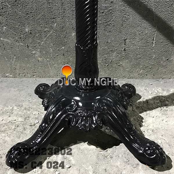 Bàn cafe 4 chân gang đúc C4 024
